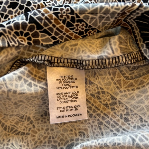 St Tropez Printed Halter Maxi‎ Dress Women's size 4 - Picture 2 of 7